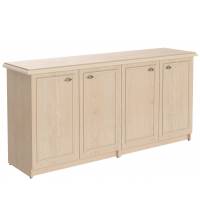 Шкаф низкий двух секционный RLW 185 Бук Тиара 1808х466х886