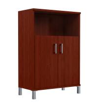 Шкаф средний с глухими малыми дверьми B 420.2 Бургунди 900х450х1286 
