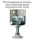 Стеллаж металлический "УНИВЕРСАЛ", 2000х1000х400 мм, УСИЛЕННЫЕ СТОЙКИ, 6 полок, регулируемые опоры, 290349. Фото товара с разных ракурсов.