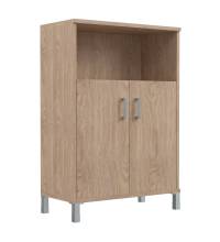 Шкаф средний с глухими малыми дверьми B 420.2 Дуб Девон 900х450х1286 