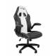 Игровое кресло Chairman Game 15 Россия экокожа черный/серый/белый главное фото в маленьком размере