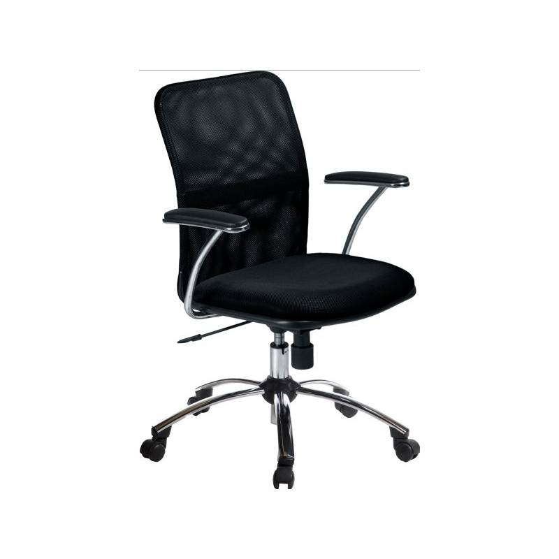 Кресло Форум + (черная ткань TW) хром главное фото