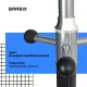 Вешалка-стойка  "CR-848" на мраморном диске, металл, 4+3 крючка, цвет коричневый, 606435. Фото товара с разных ракурсов.